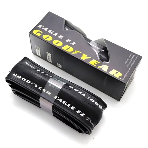 Imagen 2 del producto GoodYear Eagle F1 neumáticos completos sin cámara 700 x 25/700X28/700x32C neumático sin cámara de carretera neumáticos plegables antipinchazos en negro y marrón