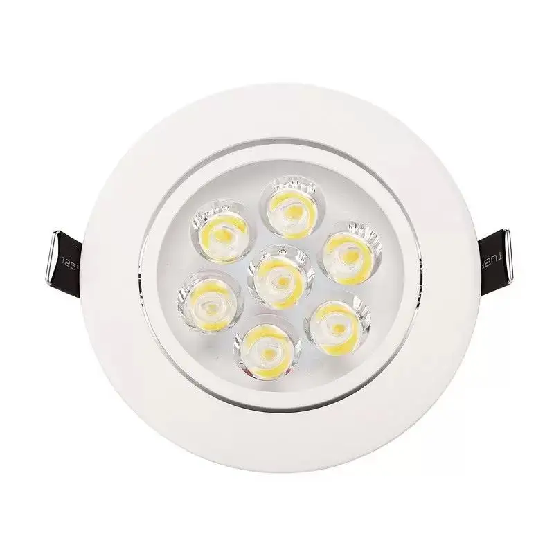 

wholesale Dimmable LED light 3W 4W 5W 7W AC85V-265V LED Ceiling Downlight Recessed LED Wall lamp With LED Driver