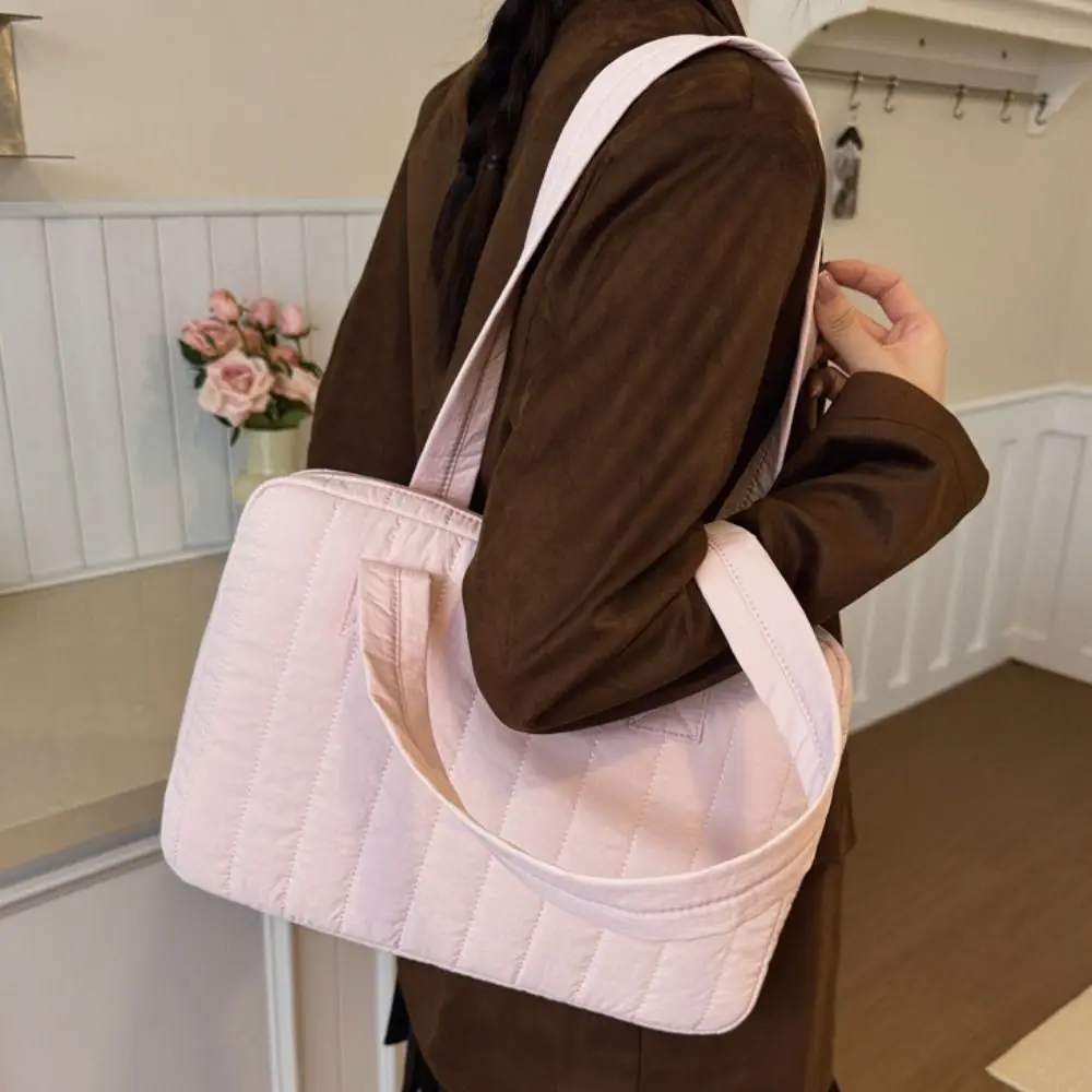 14inch Laptop Shoulder Bag Solid Color Large Capacity Tablet Sleeve Case Multifunctional Shockproof Laptop Handbag Travel