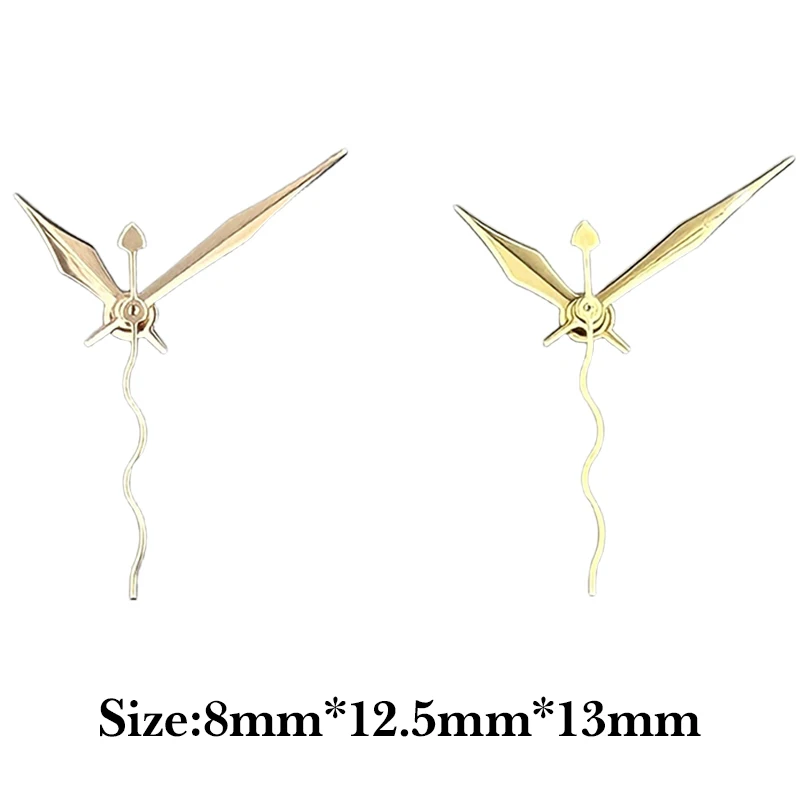 NOOKIDA Aksesori Jam Tangan untuk Gerakan NH35/NH36/4R/7S NH35 Tangan Rose Gold Emas