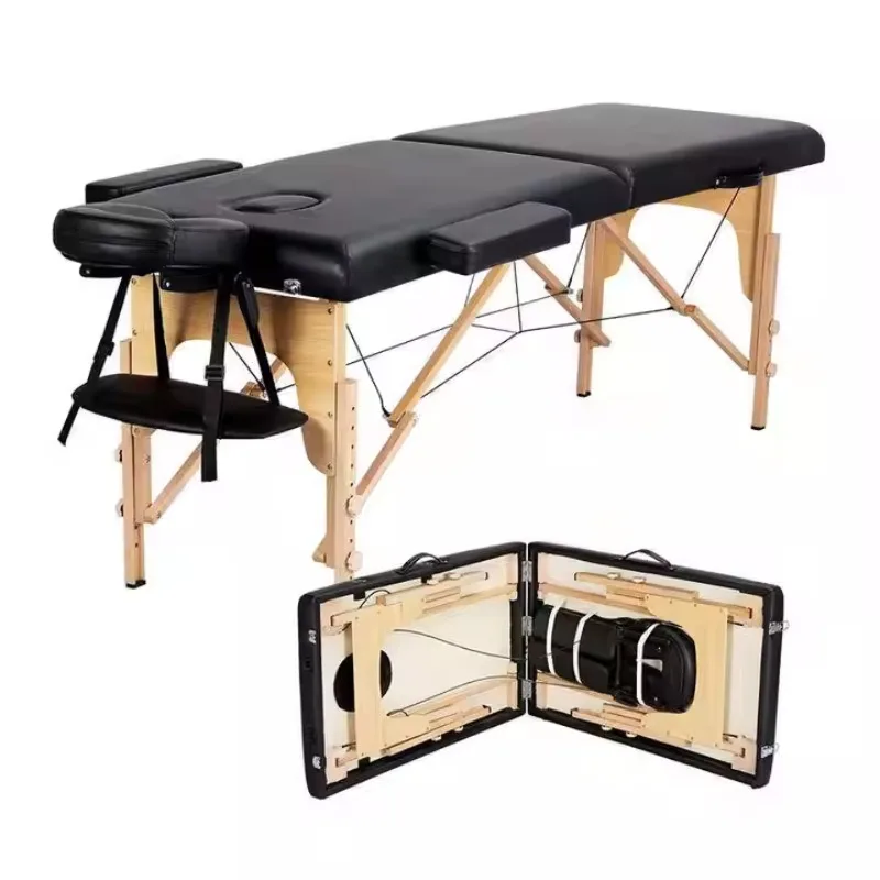 Medical portable folding massage bed acupuncture massage folding bed beauty chair