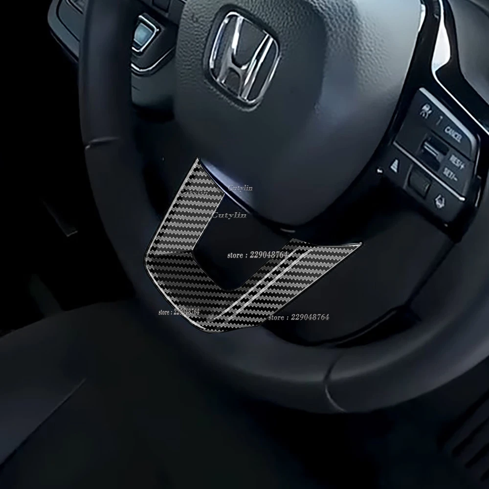 For Honda Stepwgn Spada RP8 2022 2023 Interior Accessories Car Steering Wheel U Sequins Trim Cover Decoration Accessories
