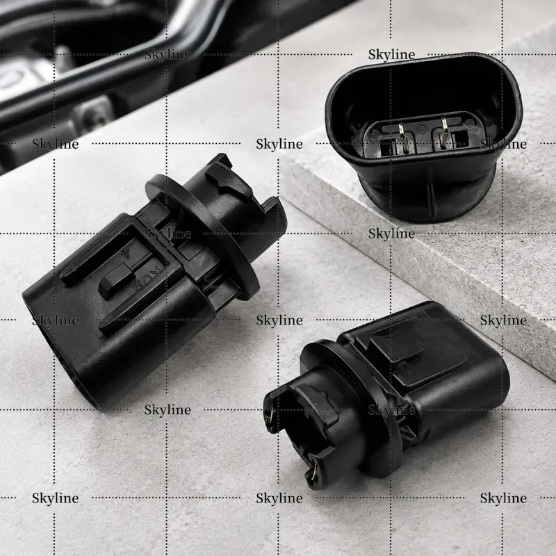 Third Brake Lamp Holder For Kia Soluto Pegas Reina Accent Rio Solaris High Mounted Windshield Plug And Socket