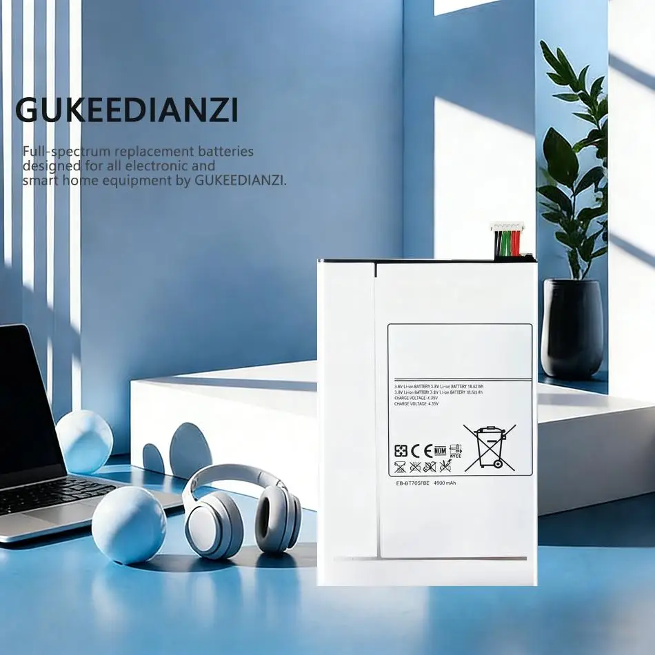 

Аккумулятор для планшета Samsung Galaxy Tab S 8.4 SM T700 T705 EB-BT705FBE, 4900 мАч, высокоэффективный, долговечный