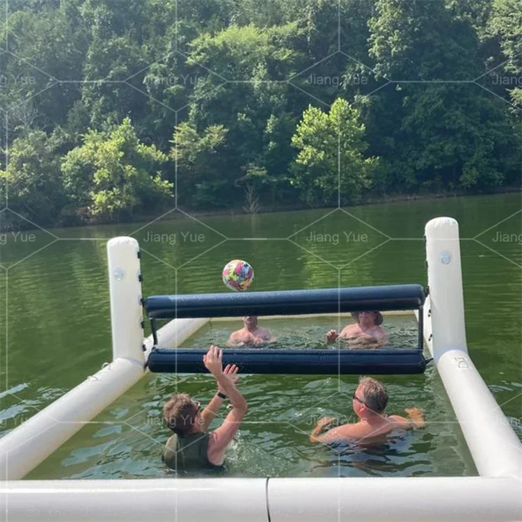 2026 PVC Airtight Water Inflatable Volleyball Court Sea Play Volleyball Field Inflatable Volleyball Pool for Sale