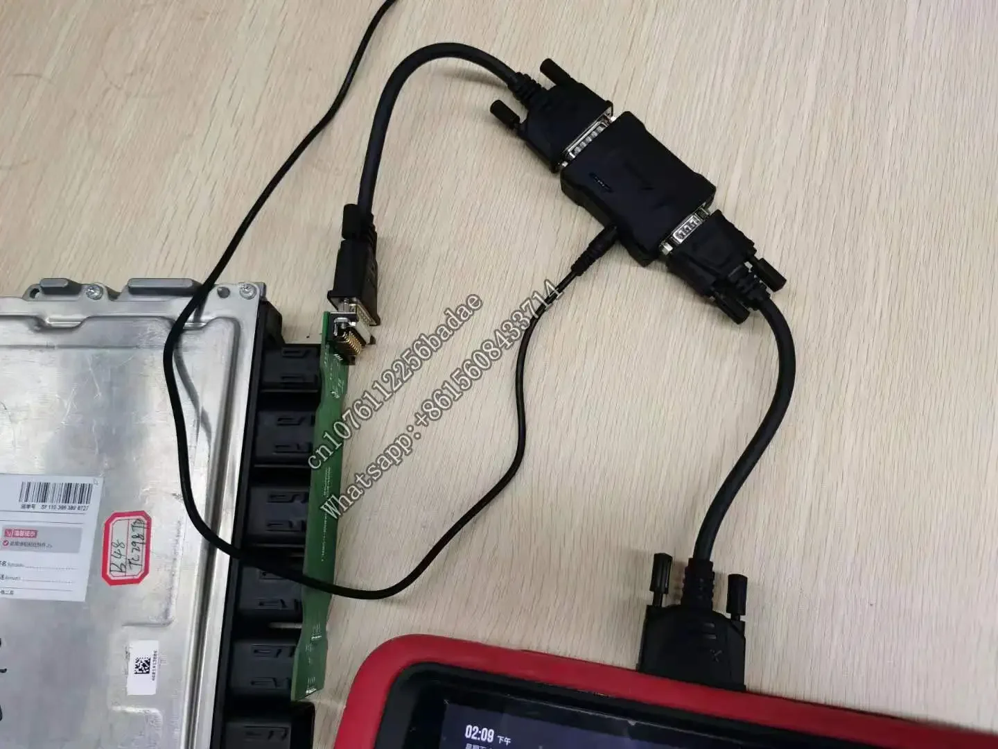 Adaptador y Cables Xhorse XDNP30 Bos-ch ECU 2022 que funcionan con la herramienta clave VVDI Plus y MINI Prog para lectura ISN de B-MW sin soldadura