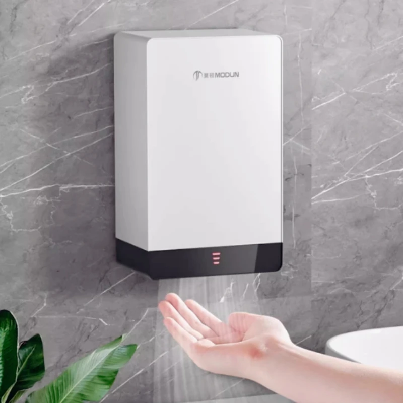 

Automatic inductive hand dryer Hand dryer for mobile phones Commercial bathroom Hand dryer for toilets Ultra-thin body