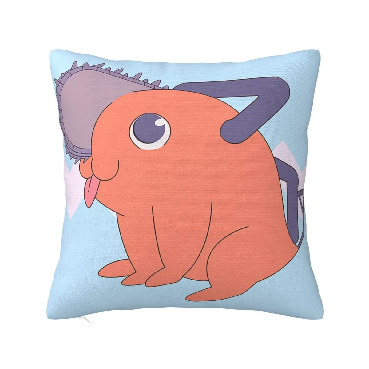 Chainsaw Man Anime Pillowcase Polyester Cushion Cover Decorations Cute Pochita Pillow Case Cover Home Zippered 45*45cm