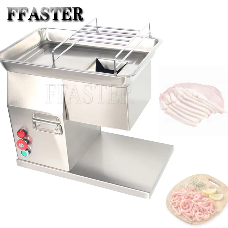 

Fresh Meat Cutting Machine High Efficient All Stainless Steel Fresh Meat Slicer Fish Slicer Machine