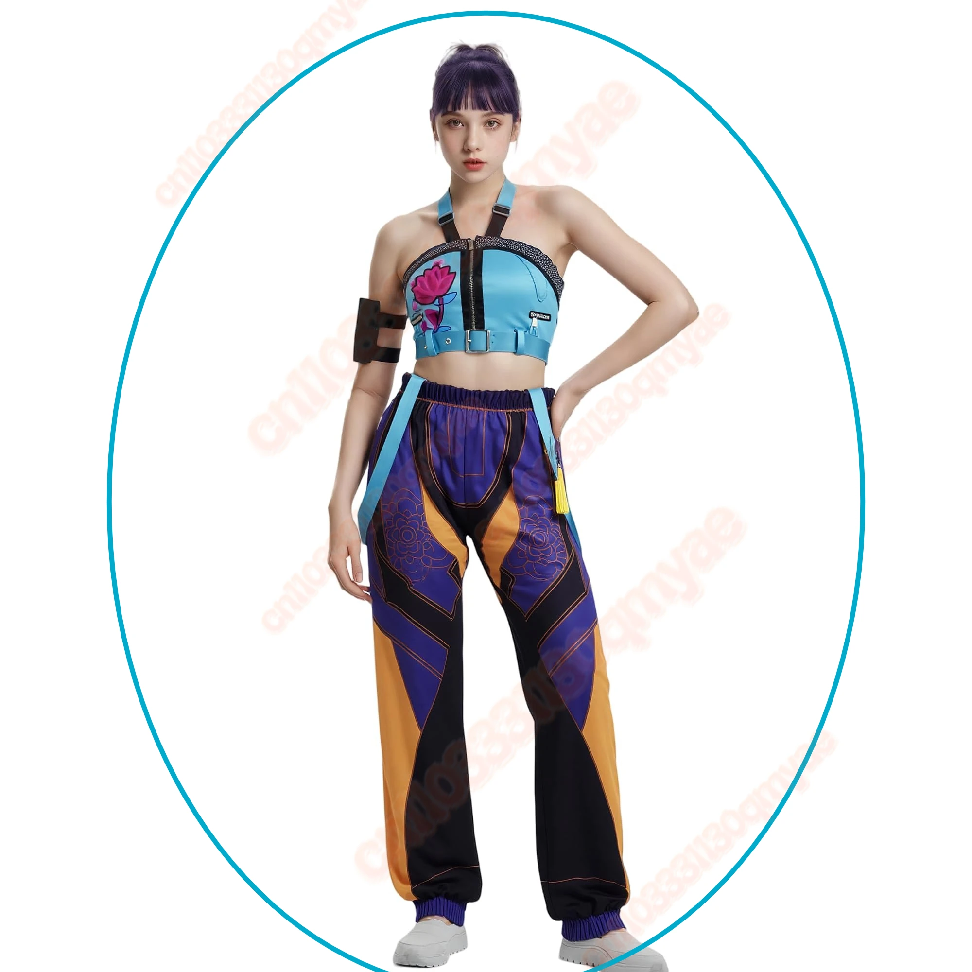 2025年アニメチームKPOPデーモンハンターズロールプレイユニフォームセクシーステージハンターズゾイコスプレコスチューム女性女の子カーニバルパーティー衣装