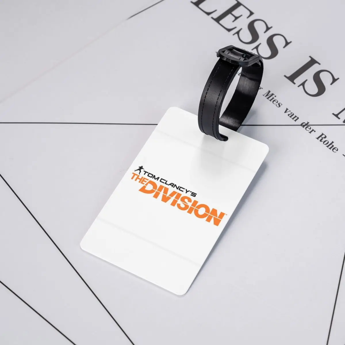 توم كلانسي القسم علامات الأمتعة حقيبة الملحقات السفر لطيف الأمتعة الصعود علامة التسمية حامل معرف اسم العنوان #5