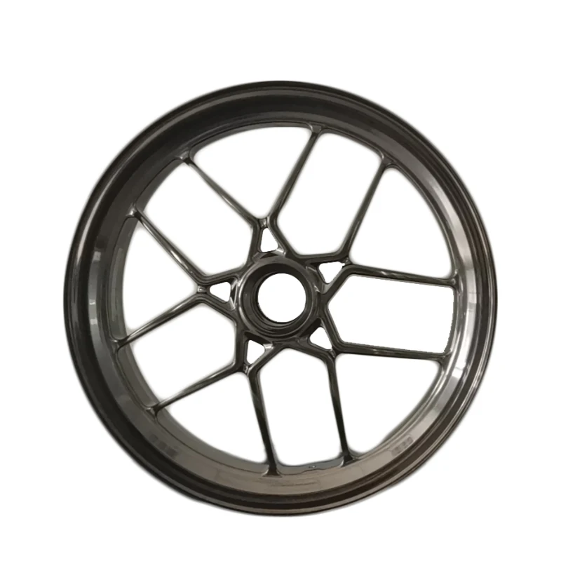 

Professional Customized Aviation Cnc Aluminum Alloy 23*3.5 Parts Anodized Silver Motorcycle Wheels