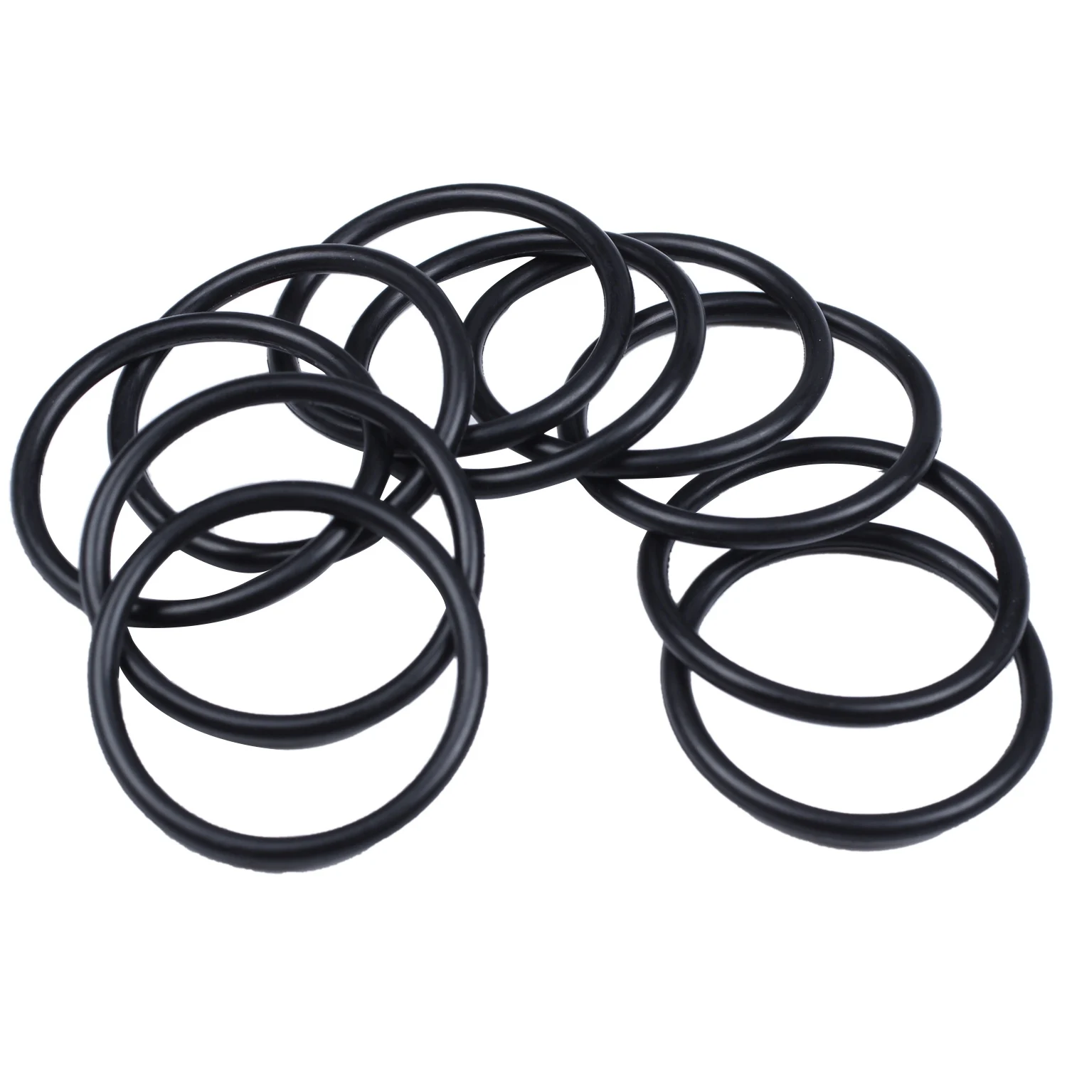 10 PCS Black Rubber Oil Seal O-Ring Seal Washers 38 x 3 x 32mm