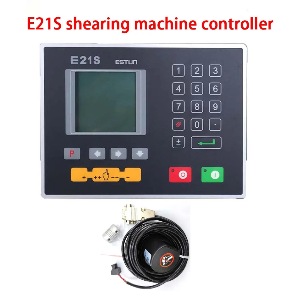 The Latest Estun E21S Shearing Machine CNC System Motion Controller Digital Display Control Panel E21S CNC System Encoder