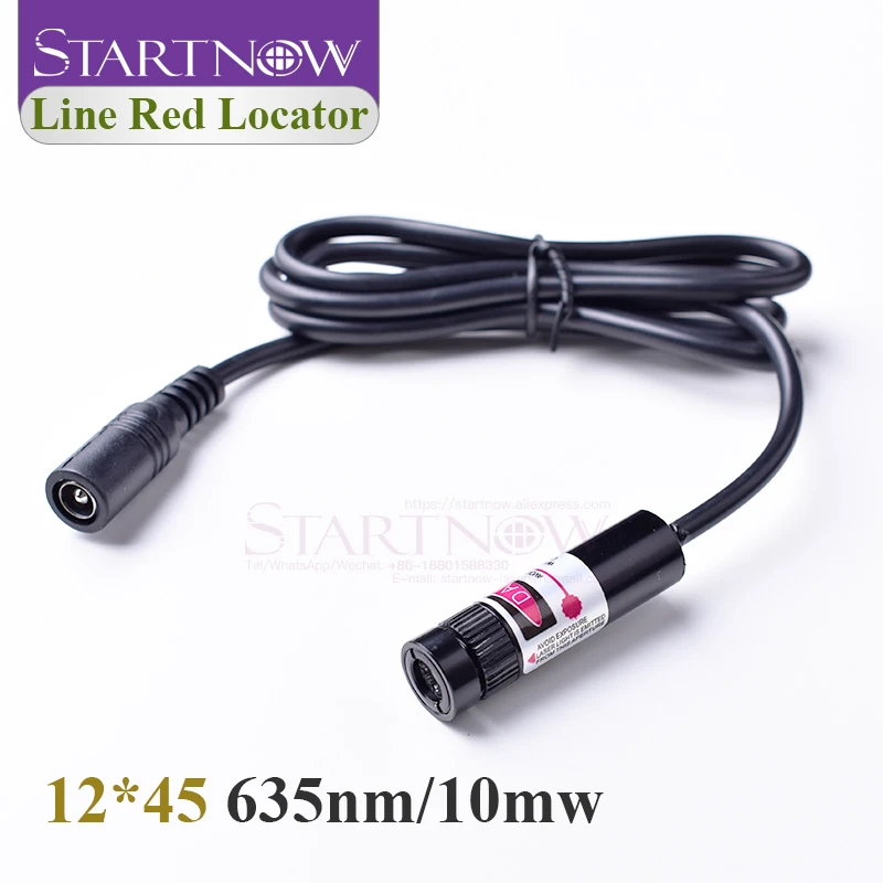 Line Red Locator 635nm Single Head Adjustable12x45 Laser Woodworking Stone Cutting Machine 660nm 200mw 26x105 Engrave Indicator