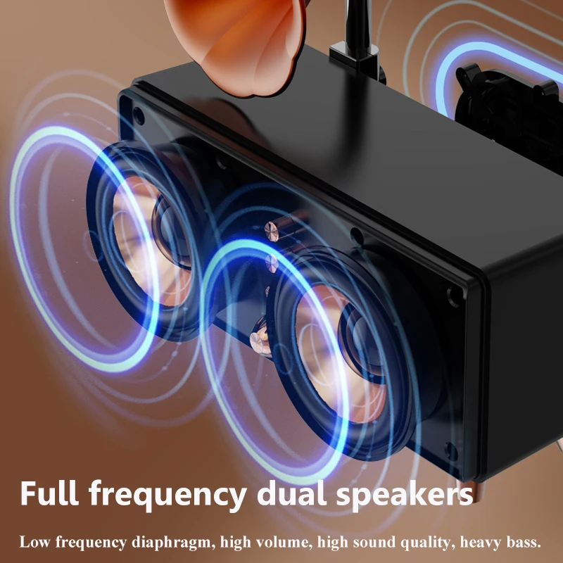 Alto-falante Bluetooth Retro Portátil, Grão De Madeira Vintage, Baixo Pesado, Soundbar Bluetooth, Leitor De Música MP3 Sem Fio, Suporte TF Cartão, AUX