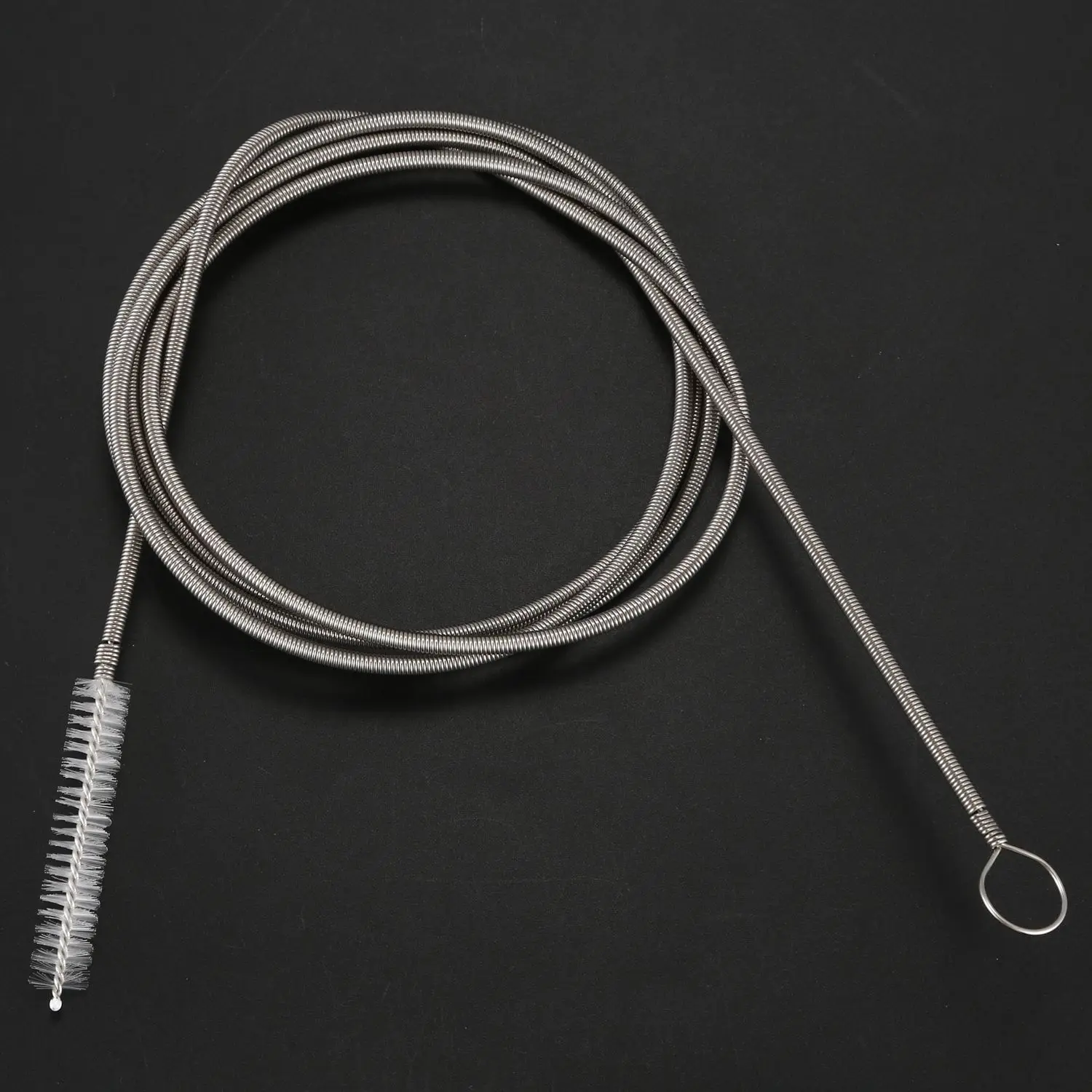 1.5M Inlet and Outlet Pipe Cleaning Spring Brush Long Brush Beer Barrel Fermentation Tank Tube Hose Cleaner