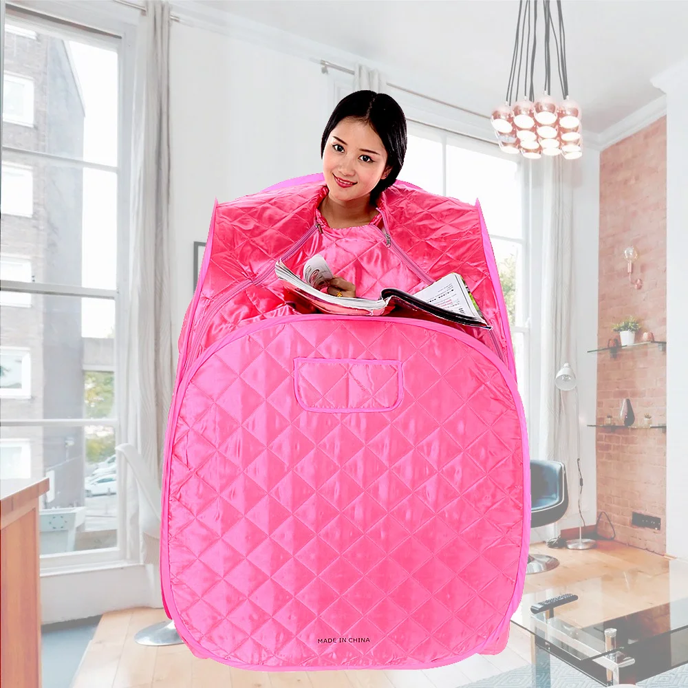 Sauna Sauna Banho Sauna Cabine Portátil Kits de Sauna Perder Peso Máquina de Desintoxicação Preservação da Saúde Dobrável Casa Spa Sauna Quarto 2.5l