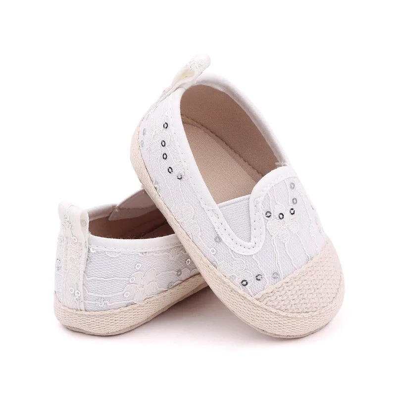 Fashion Spring Autumn Baby Cotton Shoes Soft Sole Infant Antislip First Walkers Cute Newborn Girls Crib Shoes For 0-18M