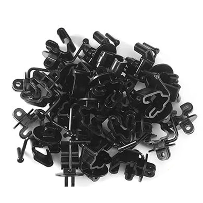 New Set of 25 Elegant Color Insulators for T Posts Secure Lock Designs Accessory for Electric Fencing in Agriculture