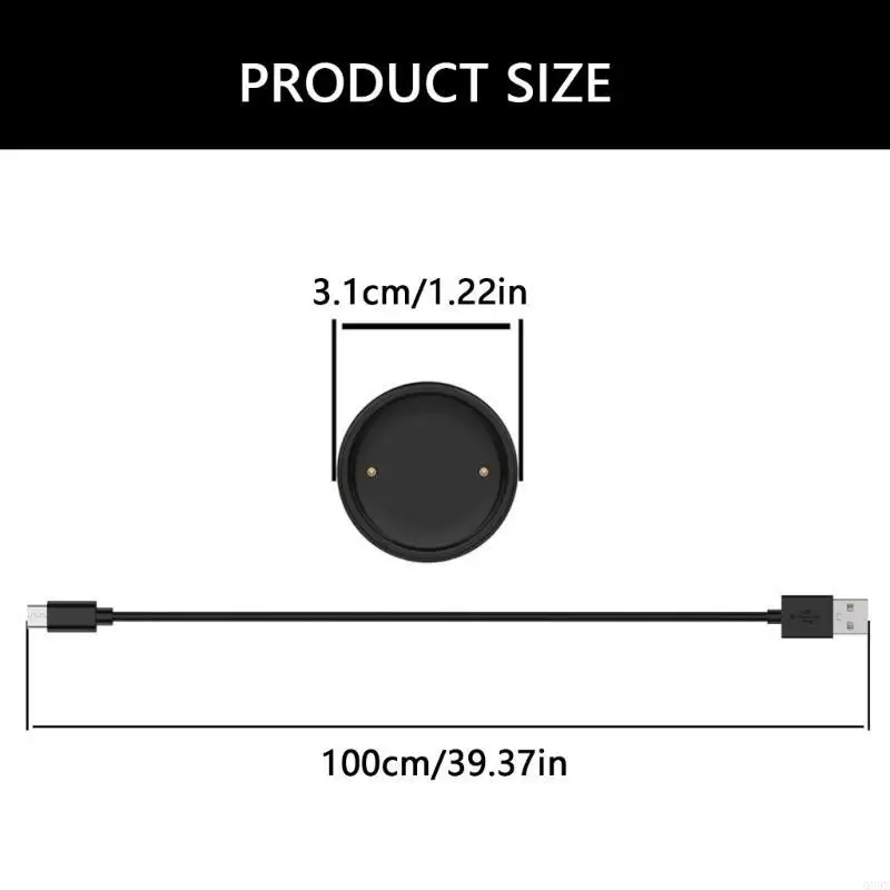 Base de carregamento Para Amazfit Active 2 A2437 relógios inteligentes Carregador magnético Cabo Para Huami Amazfit Active2 acessórios adaptador
