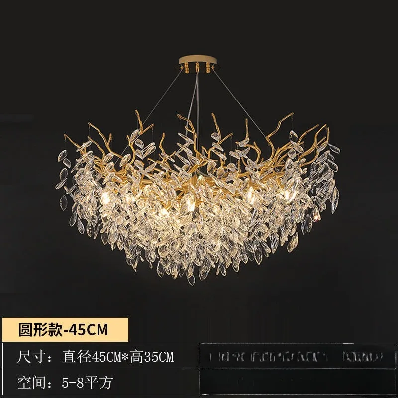 Prosty żyrandol do salonu