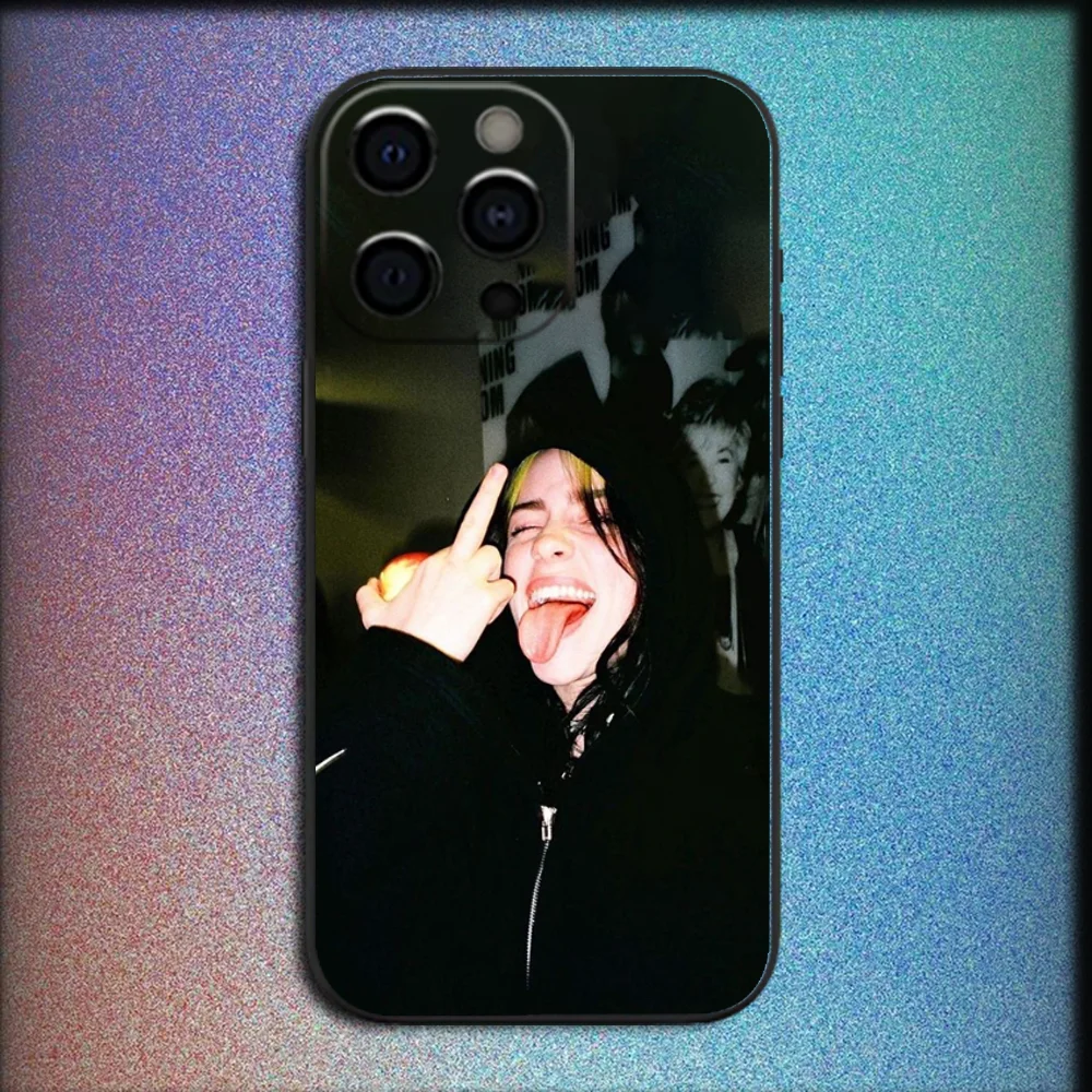 SINGER LUNCH B-BILLIES Phone Case For iPhone 16,15,14,13,12,11,Pro,X,XS,Max,XR,Plus,Mini Soft Black Cover - náhled 5