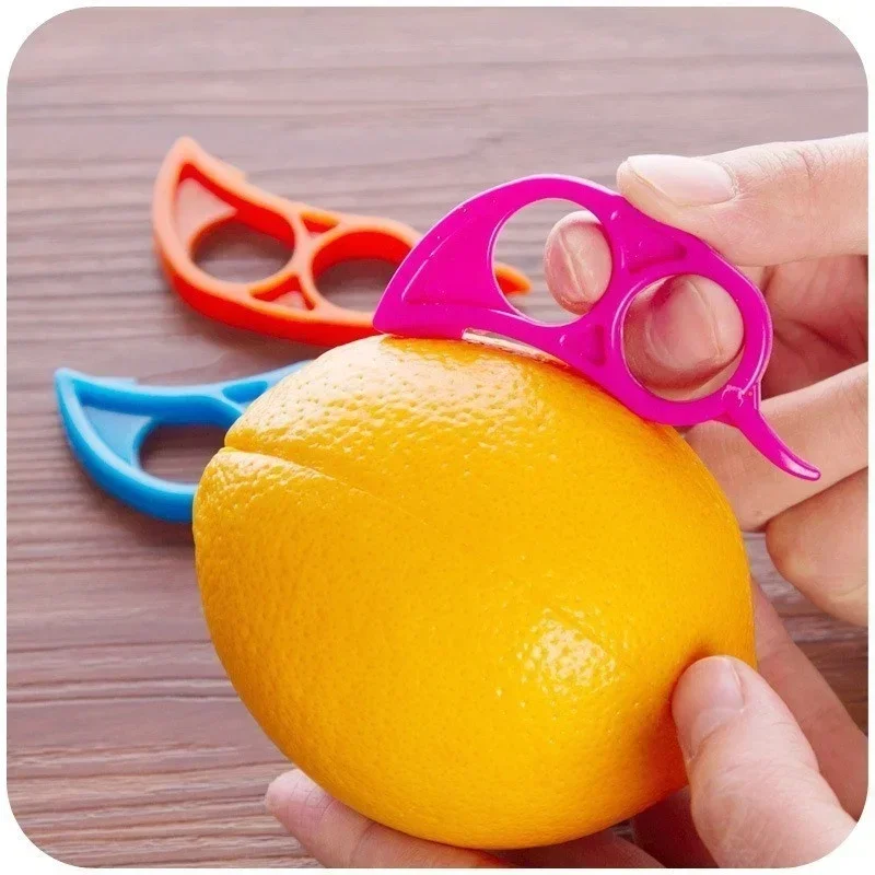 

6 PCS Kitchen Household Creative Orange Peeler Lemon Slicer Fruit Stripper Easy Opener Citrus Knife Gadget Accessories Tools
