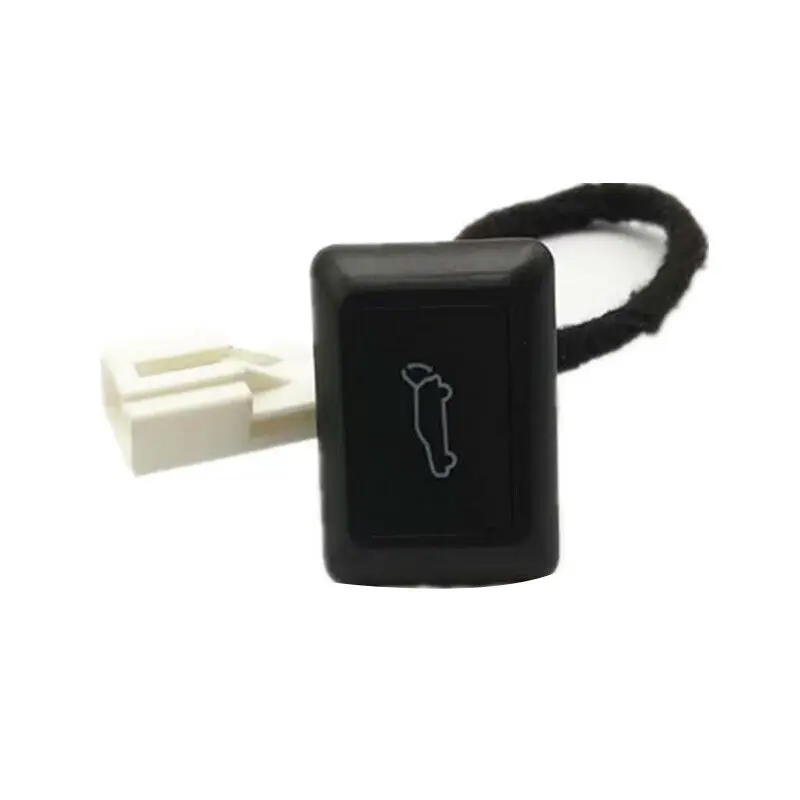 Open close car Switch Trunk Door Electric Lock Rear Tailgate Vehicle 12V 39.6*29.6*26.1MM ABS Button Red Light