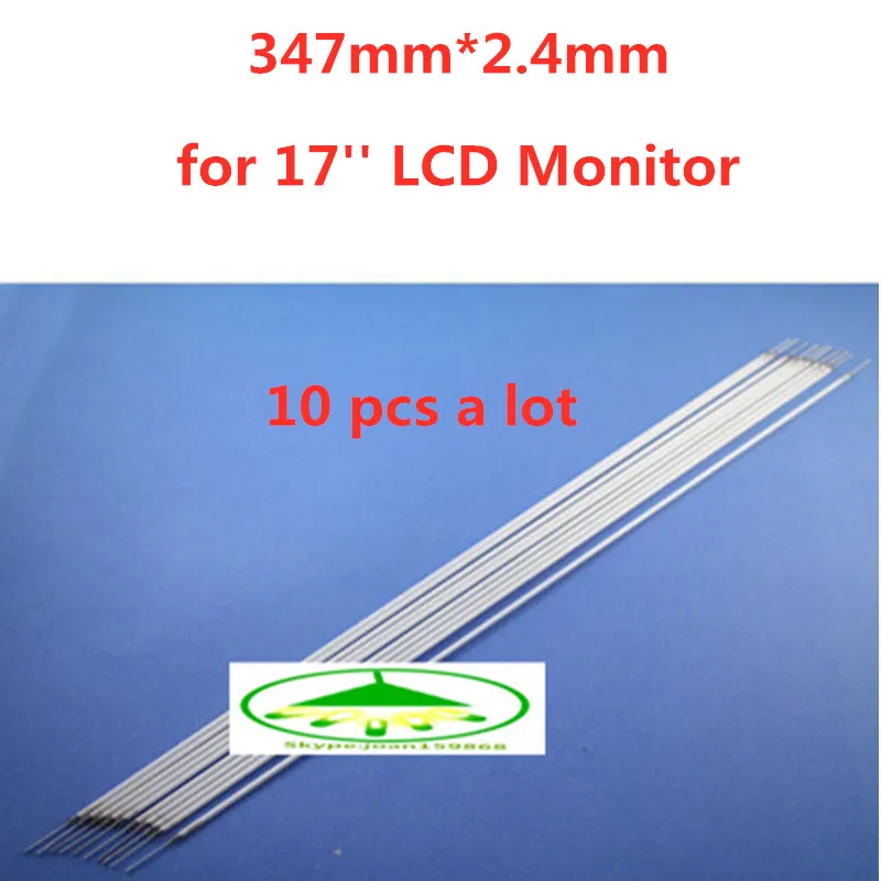 

100% Brand New and Good Quality 10Pcs 347mm*2.4mm CCFL Backlight Lamps for 17'' LCD Monitor