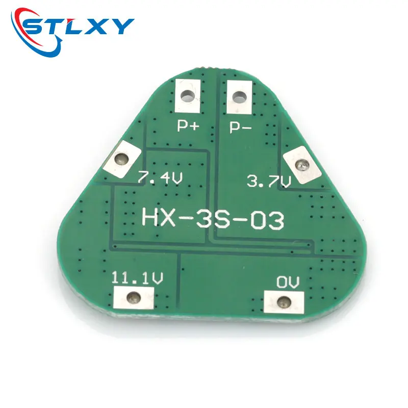 3S 12V 18650 Lithium Battery Protection Board 11.1V 12.6V overcharge over-discharge protect 8A 3 Cell Pack Li-ion BMS PCM PCB
