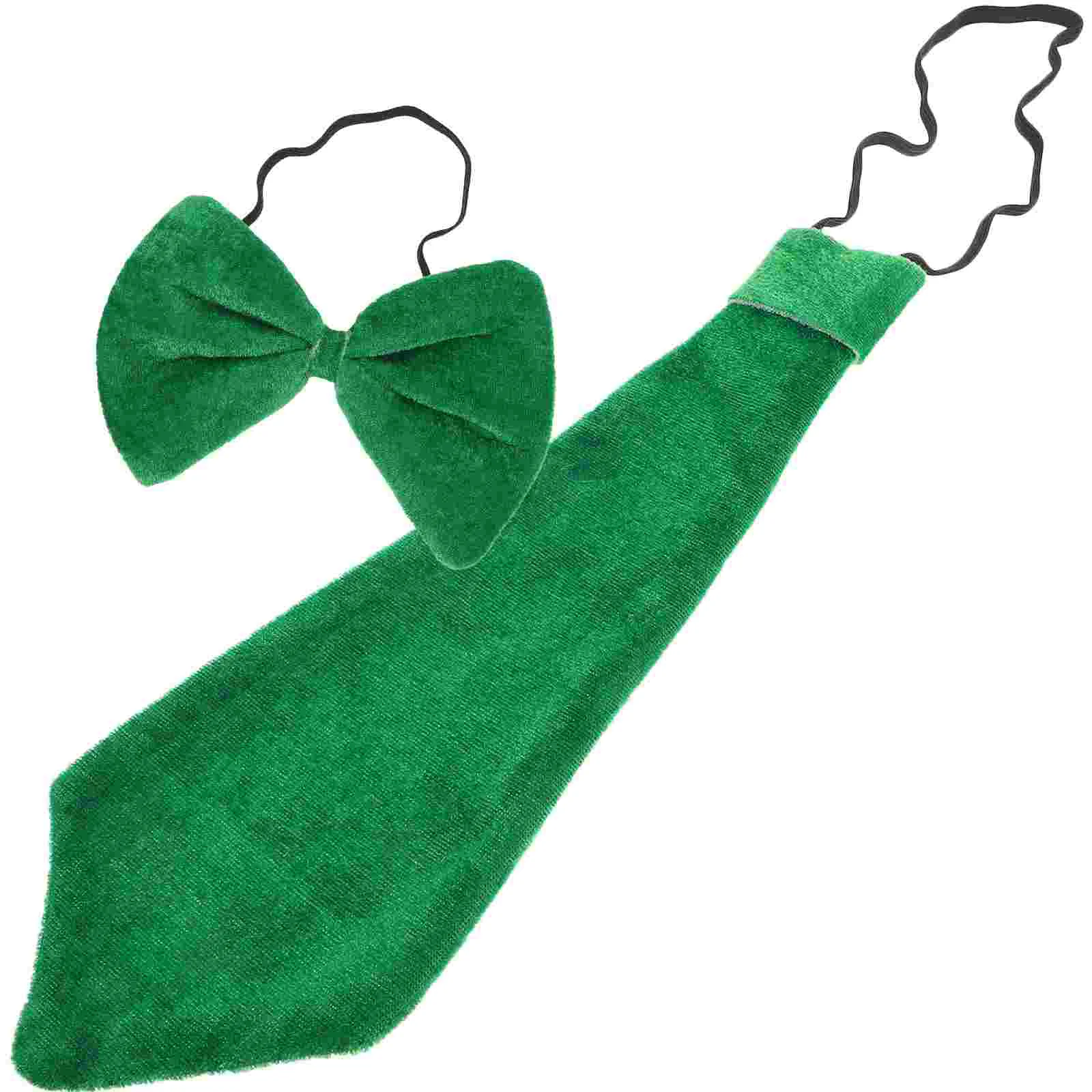 Green Tie Bow Ties for Men Clothing Necktie Fabric Decorative Man Men\'s