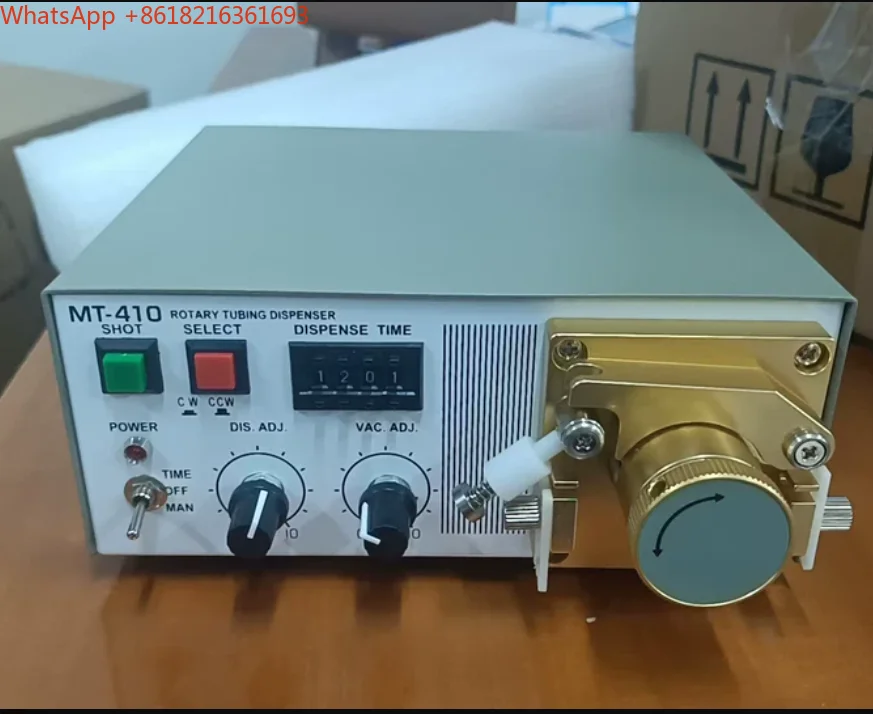 Peristaltic Dispensing Machine Quick Drying Glue Dispensing Machine MT410 Peristaltic Pump Ink Electric Water Glue Machine