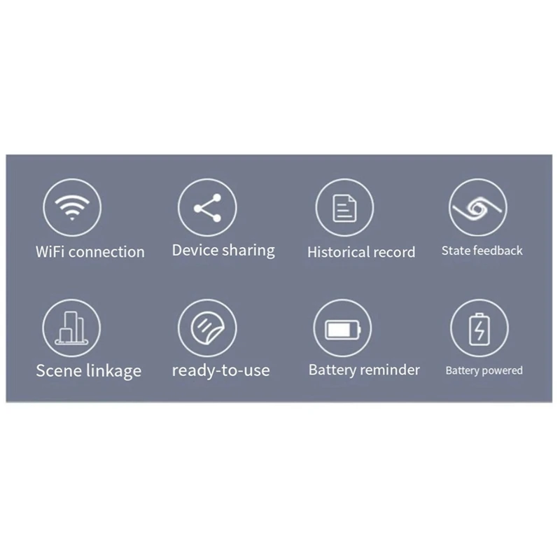 Alarma magnética antirrobo para puerta, alarma remota con recordatorio de apertura, aplicación WIFI, Tuya