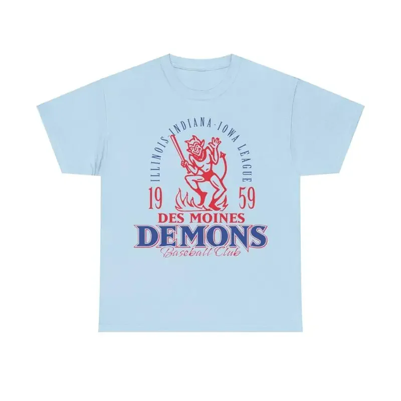 Des Moines Demons Est 1959 Iowa Baseball T shirt