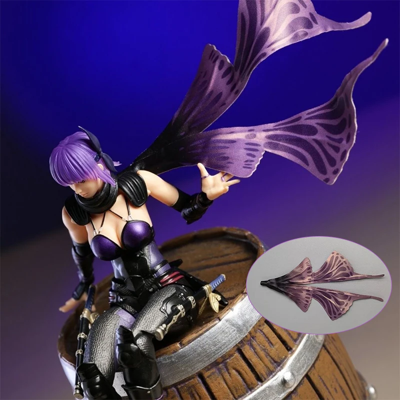 

Аксессуары для шарфа Аяне из Ninja Gaiden, фигурка 1/12, модель игрушки, аксессуары с встроенной железной проволокой, подарок