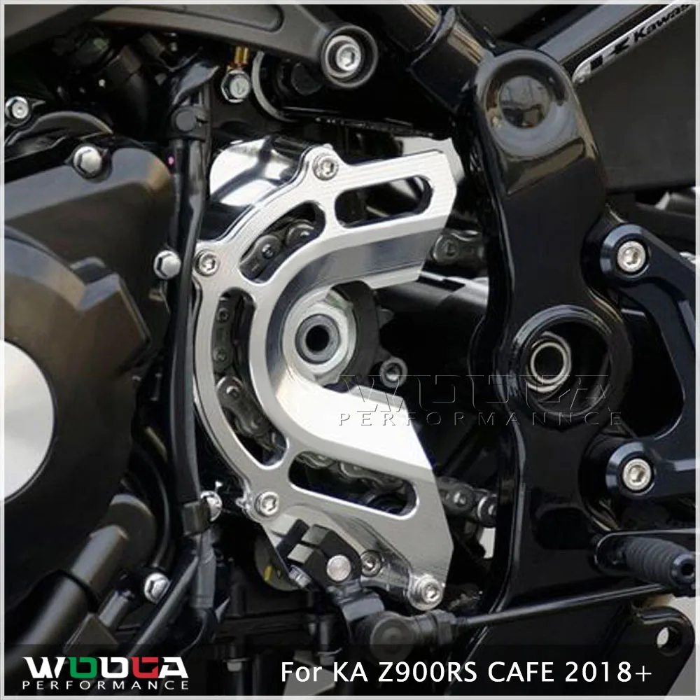 

Motorcycle Front Sprocket Cover Kawasaki Z900 Z900RS 2018-2023 Chain Guard Engine Case Crash Z 900RS Cafe 2019 2020 2022