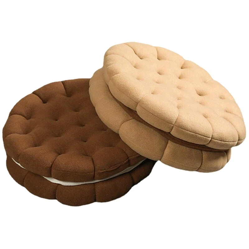 Ins Sandwich Biscuit Sofa Cushion Soft Thick Seat Cushion Living Room Bedroom Home Decor Throw Pillow Back Cushions B Durable