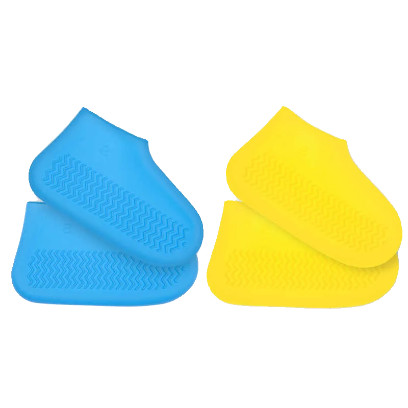 

Thickened silicone waterproof rainy day rain shoe cover non-slip and wear-resistant adult men's and women's portable shoe cover