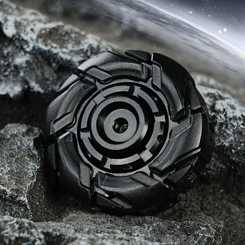 EDC Deformation Mecha Fidget Spinner Metal Alloy Anxiety Stress Relief Rotating Fingertip Gyro Decompression Office Desk Toy