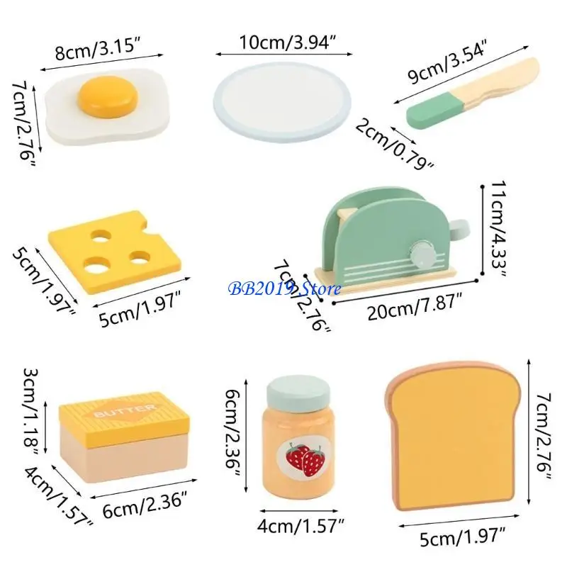 Q0KB DESIGNEMENT RÉLISTATION Maker pour les enfants Accessoires cuisine Cadeau d'anniversaire