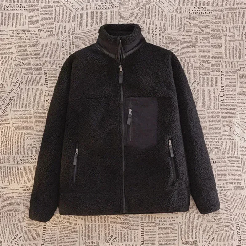 

Осенне-зимние модные повседневные женские куртки, утепленные свободные пальто, флисовые куртки для мужчин и женщин, удобная уличная одежда для активного отдыха