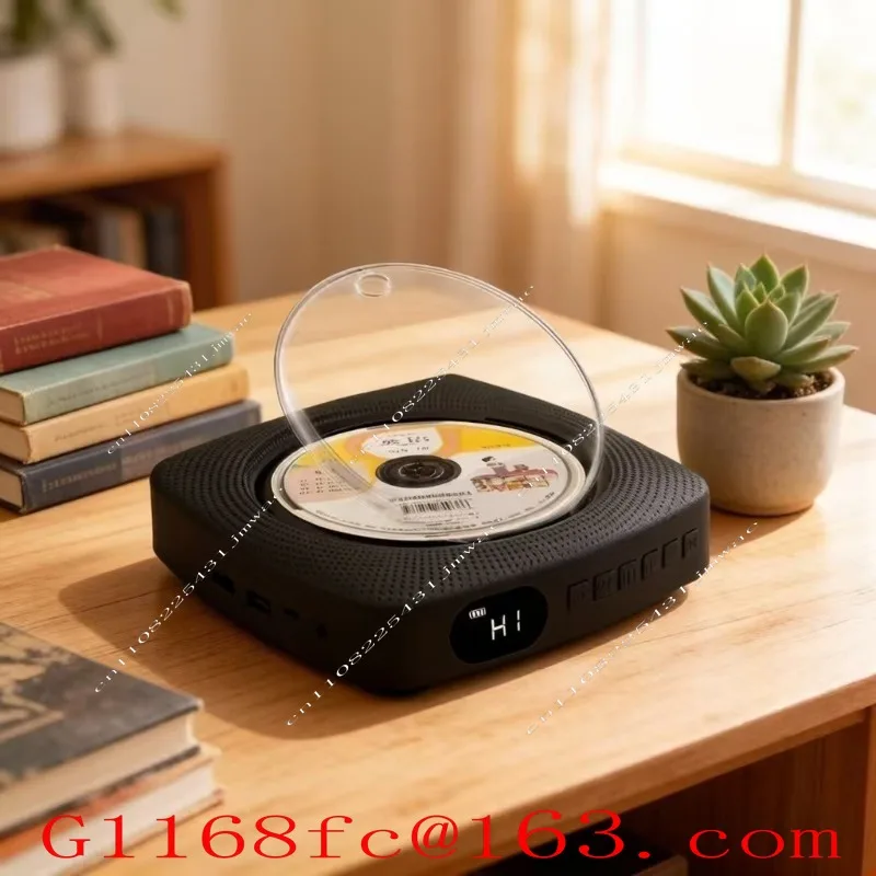 KC609 Wall-mounted Portable DVD Player, Bluetooth Repeater CD Player, English Learning Artifact, Parts