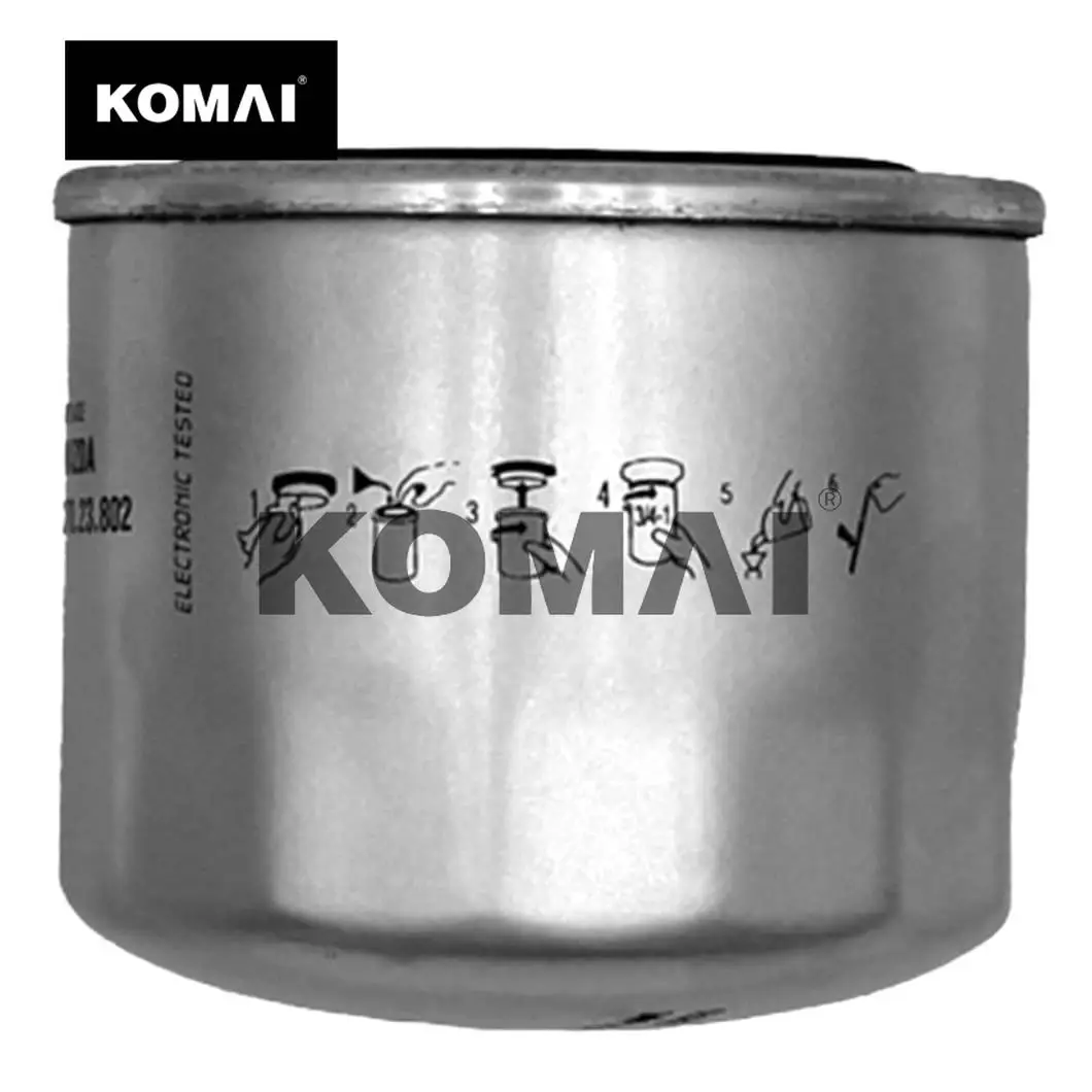 

Oil Filter For Komatsu 119005-35100 Excavator Engine Filter