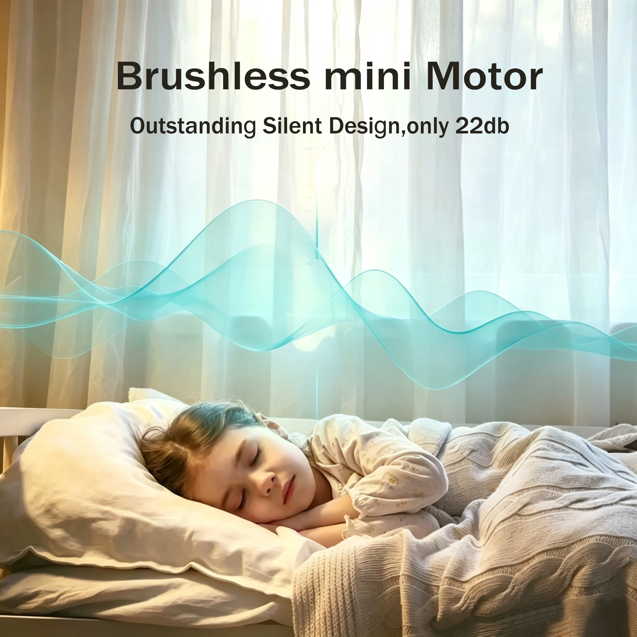Brushless Smart Tuya Wifi Mini Motor Electric Curtain Track Rail System Load 100KG Support Smartlife Google Home Alexa Control