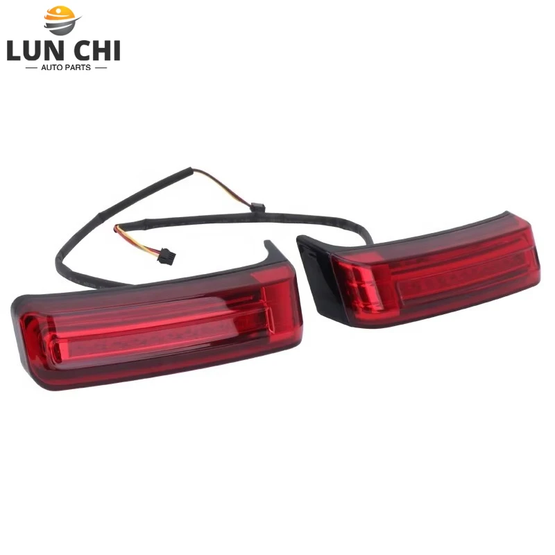 

Мотоциклетная светодиодная седельная сумка, стоп-сигнал, указатель поворота для Harley Touring Street Glide Road King CVO 2014-2022