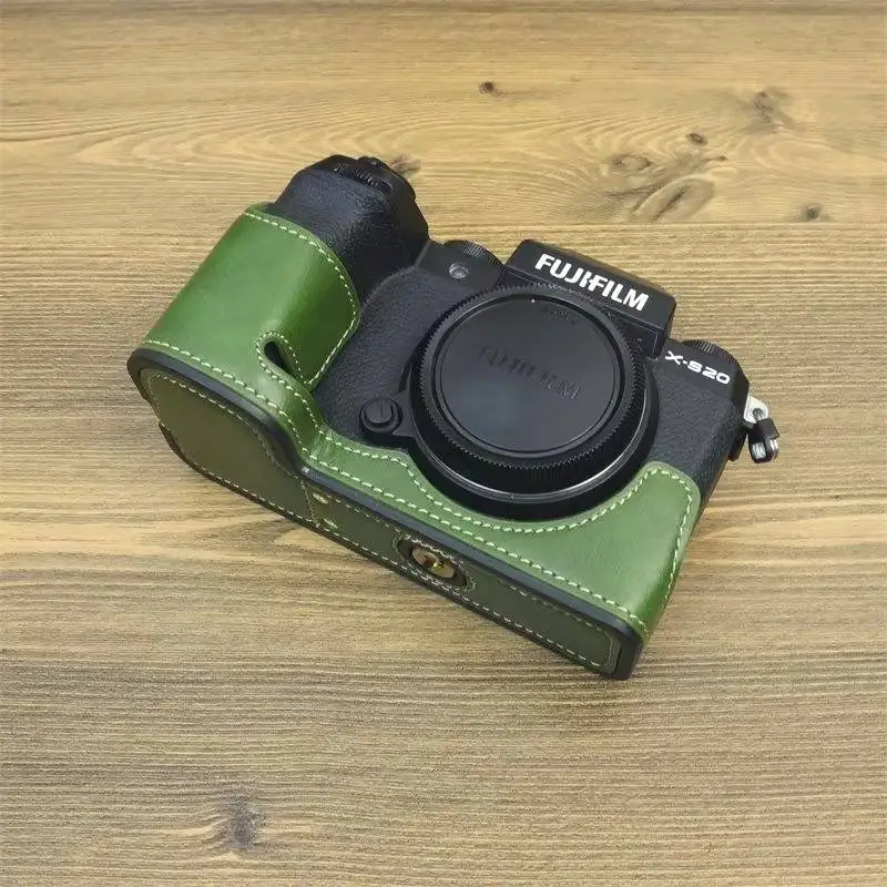 X-S20 カメラケース PU 保護ハーフバッグ富士フイルム XS20 アクセサリー