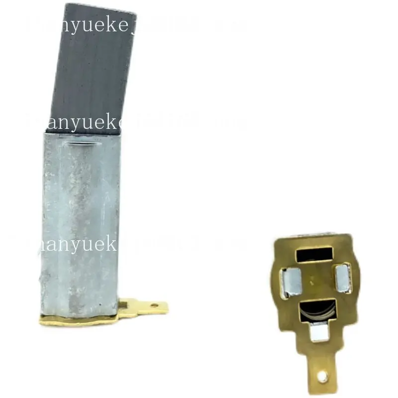 Suitable for Yiliqi high-pressure washer car wash machine motor  spring carbon brush 6.3*10/11 7.2*13, 2 carbon brushes
