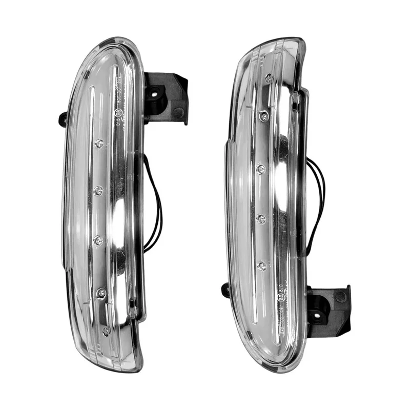 2Pcs For Mercedes Benz SL Class R171 W171 SL R230 W230 280 300 350 500 55 63 65 AMG 2001-2008 Blinker Mirror Turn Light Signal