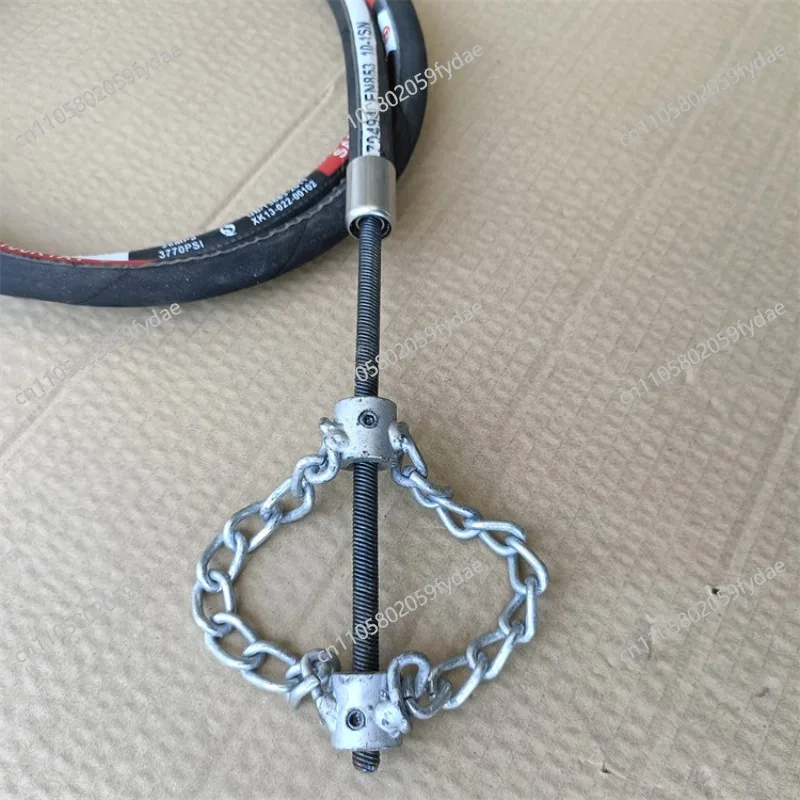 Electric Drill Through Chain Dredger Pipe Spring Chain Drill Bit Dredger Rotor Hinge Dredging Machine
